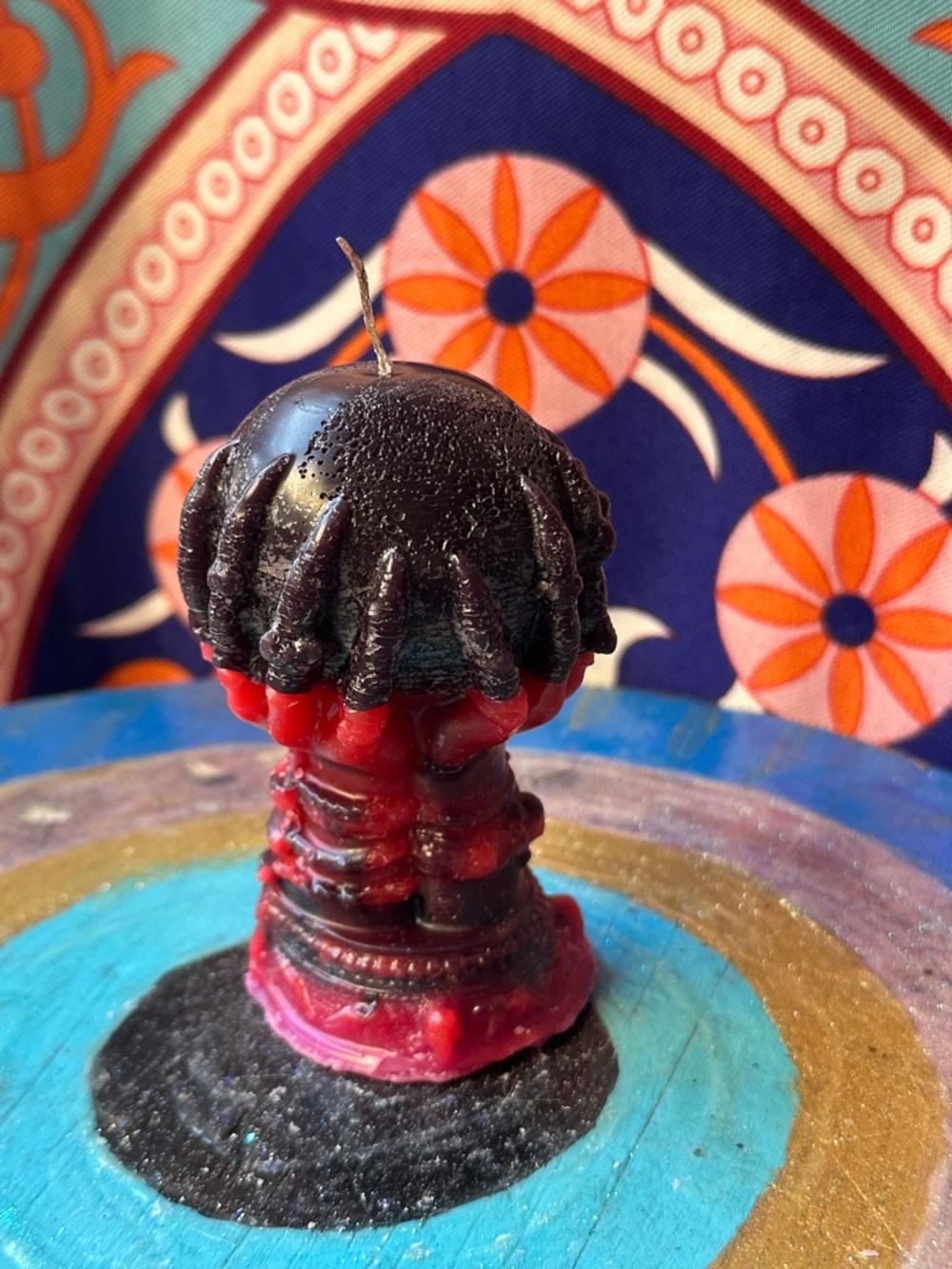 Crystal Ball Candle | Witchy Decor | Handmade Altar Candle | Fortune Teller